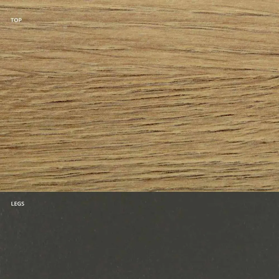 Table à manger extensible jusqu'à 300 cm en stratifié HPL fabriquée en Italie - Dalmatien Viadurini