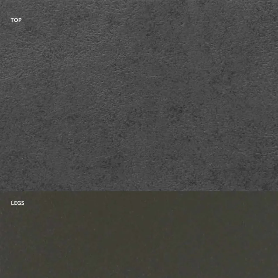 Table à manger extensible jusqu'à 300 cm en stratifié HPL fabriquée en Italie - Dalmatien Viadurini