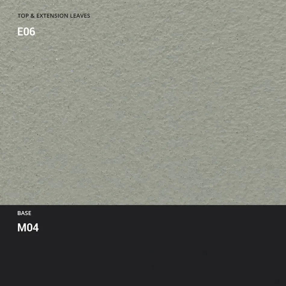 Table à manger extensible jusqu'à 310 cm effet mortier Made in Italy - Euclide Viadurini