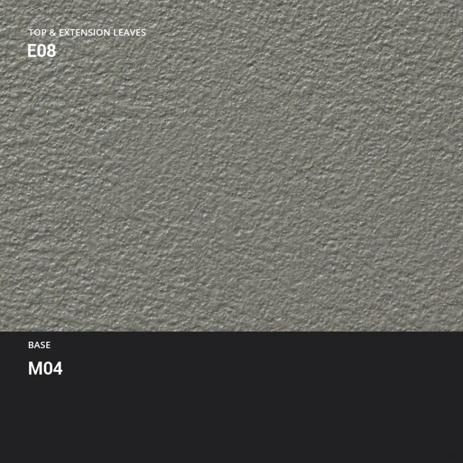 Table à manger en métal extensible jusqu'à 310 cm Made in Italy - Euclide Viadurini