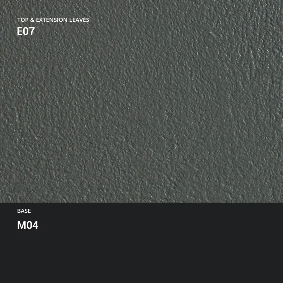 Table à manger en métal extensible jusqu'à 310 cm Made in Italy - Euclide Viadurini