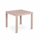 table à manger extensible avec plateau en verre Teo Viadurini