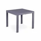 table à manger extensible avec plateau en verre Teo Viadurini