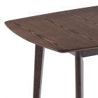 Table à manger extensible jusqu'à 150 cm en Mdf et bois massif - Decio Viadurini