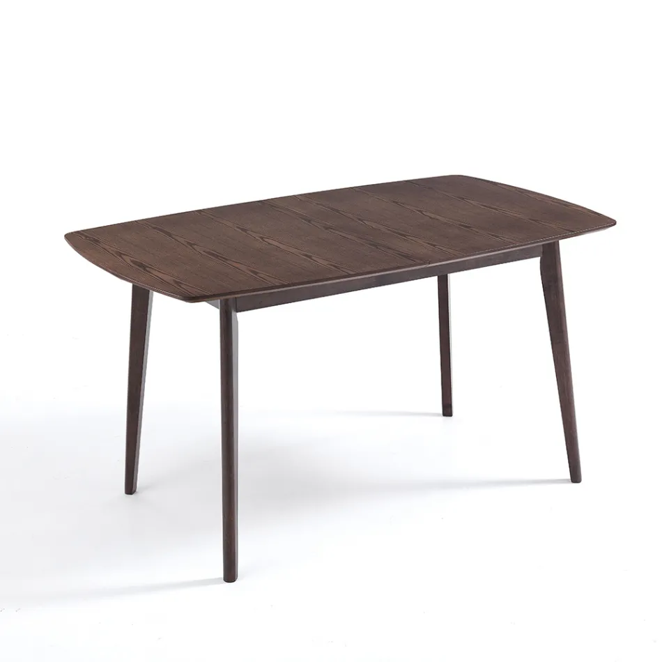 Table à manger extensible jusqu'à 150 cm en Mdf et bois massif - Decio Viadurini