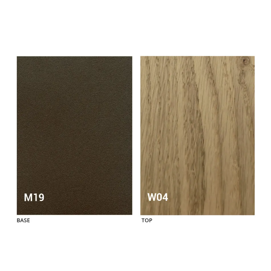 Table à manger extensible jusqu'à 160 cm en bois Made in Italy - Eugenia Viadurini