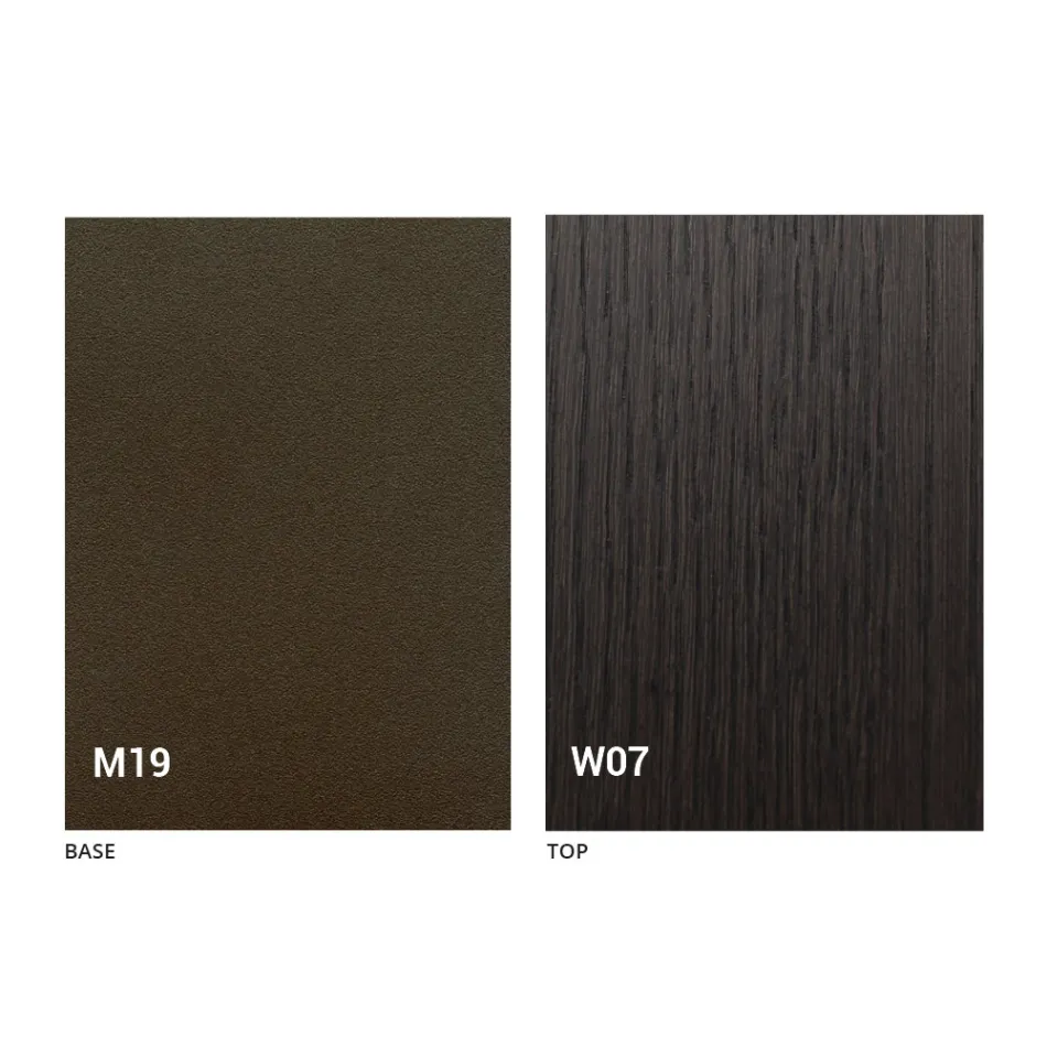 Table à manger extensible jusqu'à 160 cm en bois Made in Italy - Eugenia Viadurini