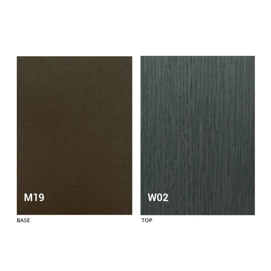 Table à manger extensible jusqu'à 160 cm en bois Made in Italy - Eugenia Viadurini