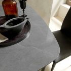 Table à manger extensible jusqu'à 170 cm en céramique Made in Italy - Tremiti Viadurini