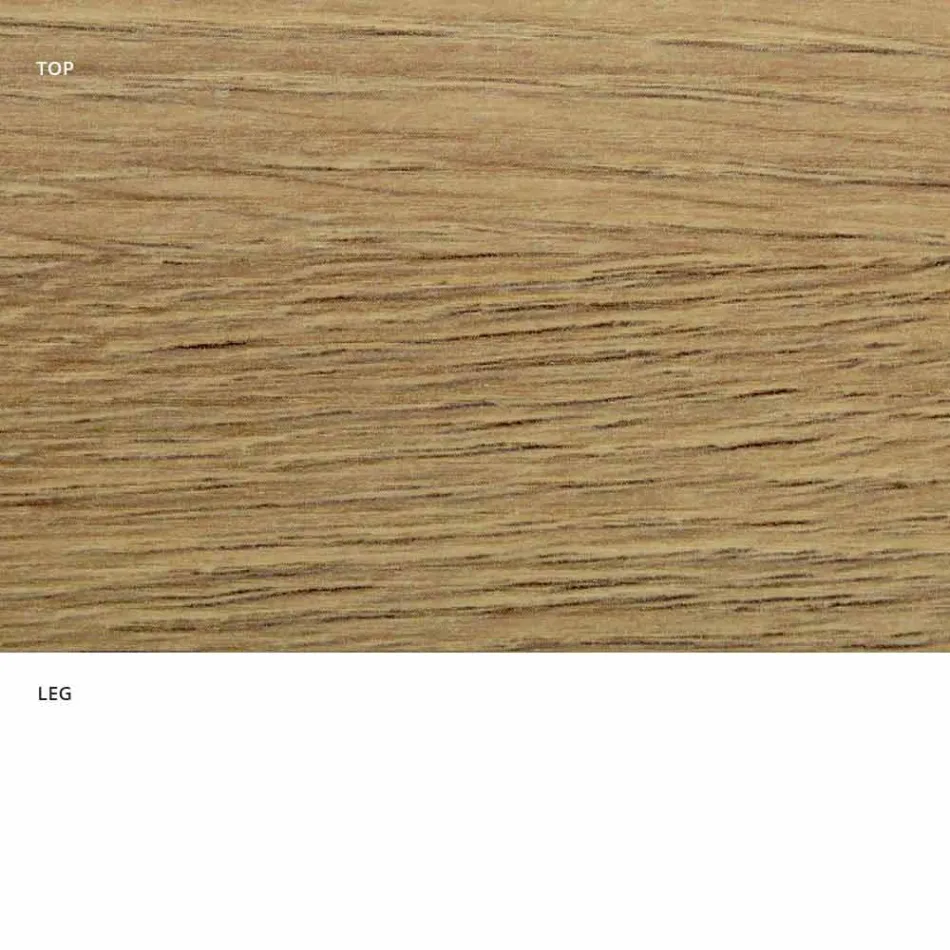 Table à manger extensible jusqu'à 170 cm en stratifié Made in Italy - Dollars Viadurini