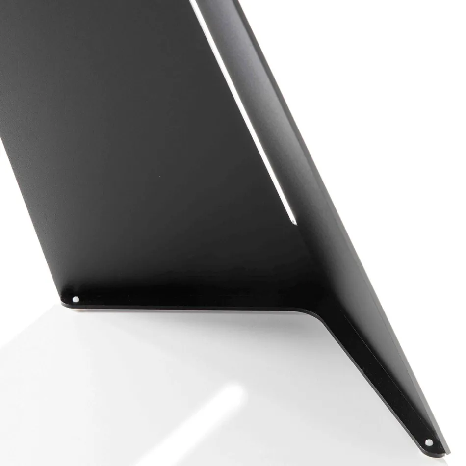 Table à manger extensible jusqu'à 220 cm avec plateau en mélamine - Amiro Viadurini