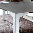Table à manger extensible jusqu'à 222 cm en Fenix Made in Italy - Vulcano Viadurini