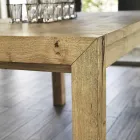 Table à rallonge en chêne Ciro jusqu'à 240 cm Viadurini