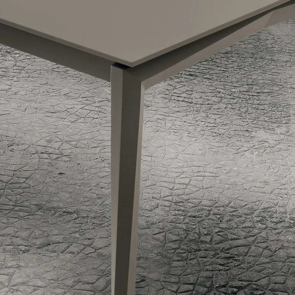 Table à manger extensible jusqu'à 240 cm en Fenix Made in Italy - Fantastique Viadurini