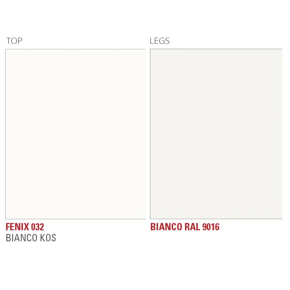 Table à manger extensible jusqu'à 240 cm en Fenix Made in Italy - Fantastique Viadurini