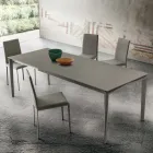 Table à manger extensible jusqu'à 240 cm en Fenix Made in Italy - Fantastique Viadurini