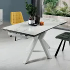 Table à manger extensible jusqu'à 240 cm en grès cérame - Domagnano Viadurini