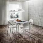 Table à manger extensible jusqu'à 252 cm en Hpl Made in Italy - Efisto Viadurini
