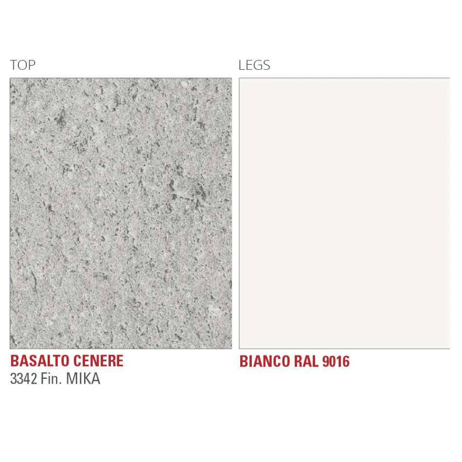 Table à manger extensible jusqu'à 252 cm en HPL Made in Italy - Efisto Viadurini