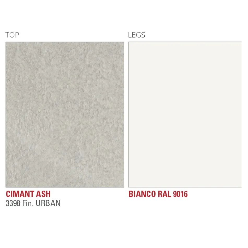 Table à manger extensible jusqu'à 252 cm en HPL Made in Italy - Efisto Viadurini