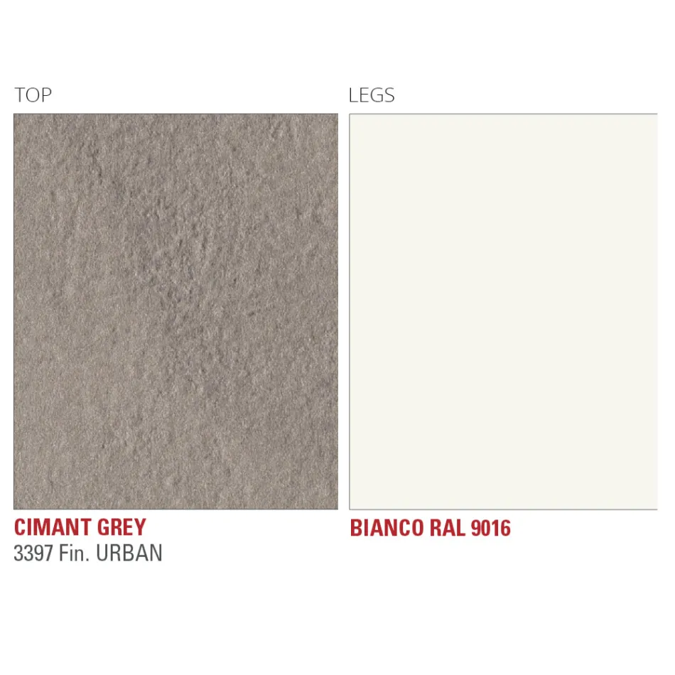 Table à manger extensible jusqu'à 252 cm en Hpl Made in Italy - Efisto Viadurini