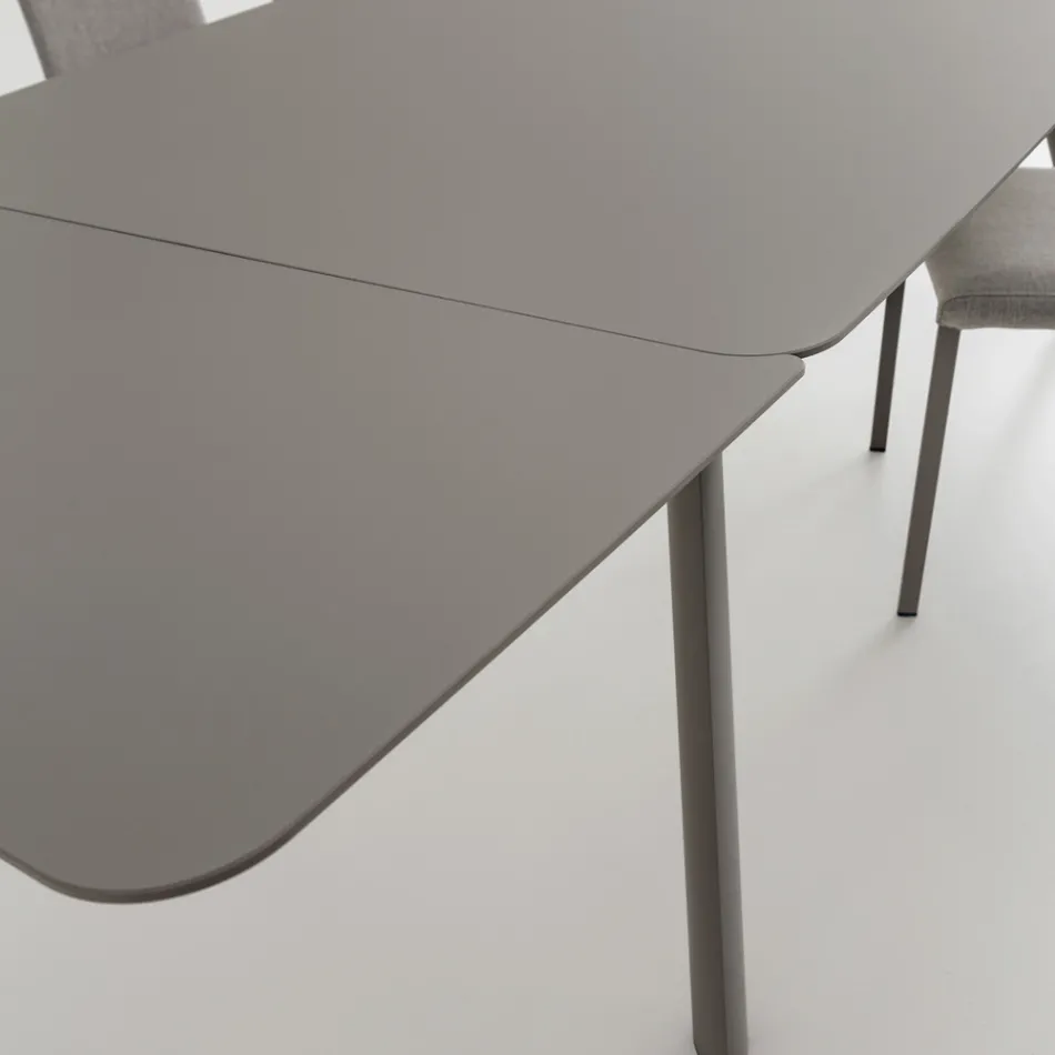 Table à manger extensible jusqu'à 280 cm en Fenix Made in Italy - Lingotto Viadurini