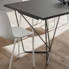 Table à manger extensible jusqu'à 280 cm en Fenix Made in Italy - Eolo Viadurini