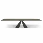Table à manger extensible jusqu'à 300 cm en Fenix Made in Italy - Dalmatien Viadurini