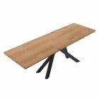 Table à manger extensible jusqu'à 300 cm en stratifié Made in Italy - Settimmio Viadurini
