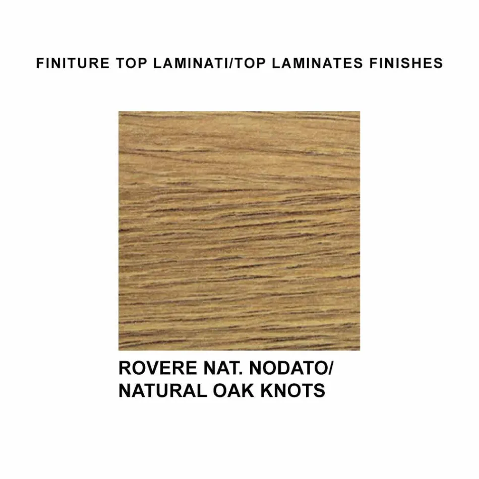 Table à manger extensible jusqu'à 300 cm en stratifié Made in Italy - Settimmio Viadurini