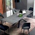 Table à manger extensible jusqu'à 300 cm en stratifié Made in Italy - Settimmio