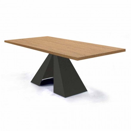 Table à manger extensible jusqu'à 300 cm en bois Made in Italy - Dalmatien Viadurini