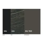 Table à manger extensible jusqu'à 310 cm en céramique Made in Italy - Pitagora Viadurini