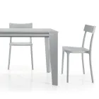 Table à manger extensible jusqu'à 310 cm en mélamine Made in Italy - Années 70 Viadurini