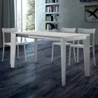 Table à manger extensible jusqu'à 310 cm en mélamine Made in Italy - Années 70 Viadurini