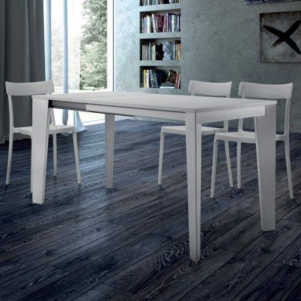 Table à manger extensible jusqu'à 310 cm en mélamine Made in Italy - Années 70 Viadurini