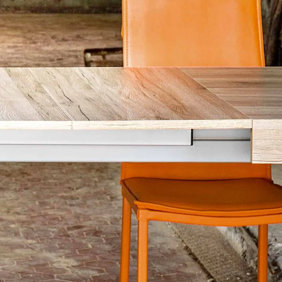 Table à manger extensible jusqu'à 320 cm design moderne Oky Viadurini