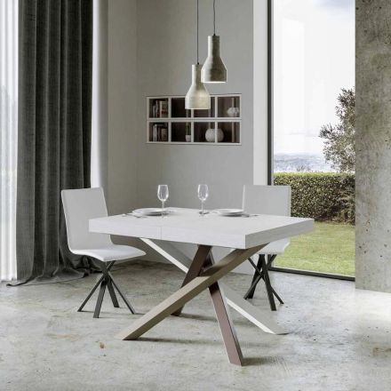 Table à manger extensible jusqu'à 440 cm de design Made in Italy - Rally Viadurini