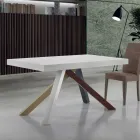 Table à manger extensible jusqu'à 450 cm en stratifié Made in Italy - Salentino Viadurini