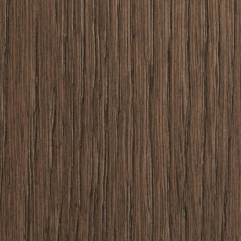 Table à manger extensible en placage de bois diverses finitions - Gerry Viadurini