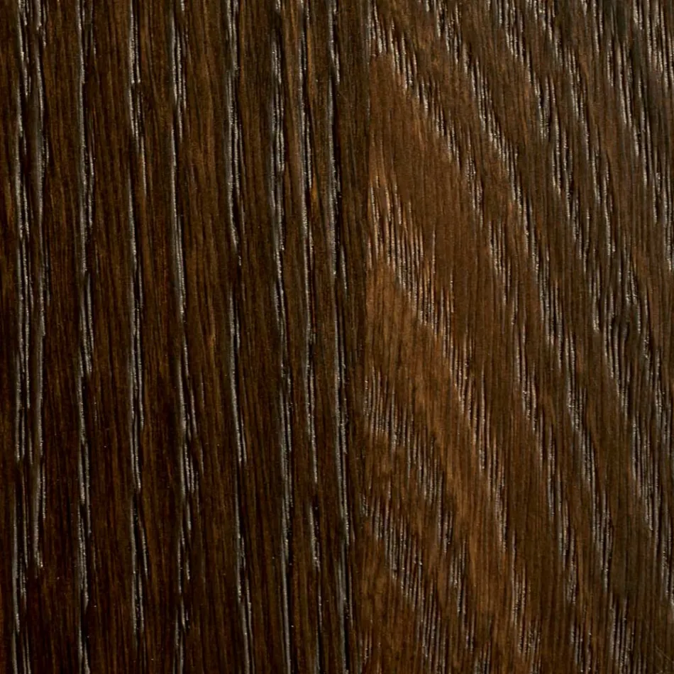 Table à manger extensible en placage de bois diverses finitions - Gerry Viadurini