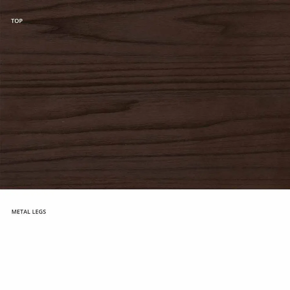 Table à manger extensible en mélaminé made in Italy, Dionigi Viadurini