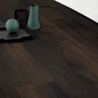 Table à manger avec plateau en chêne plaqué Made in Italy - Antonino Viadurini