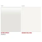 Table à manger de qualité avec plateau en verre laqué Made in Italy - Brontolo Viadurini