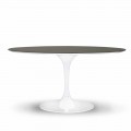 Table à manger avec plateau rond en Fenix Made in Italy de haute qualité - Dollars