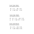 Table à manger d'extérieur rectangulaire en acier galvanisé Made in Italy - Elvia Viadurini