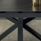 Table à manger design avec plateau en céramique extensible jusqu'à 240 cm - Ultron Viadurini