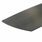 Table à manger design en céramique et verre fumé fabriqué en Italie - aléatoire Viadurini