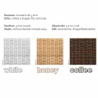 Table à manger design en polyéthylène tissé à la main Tchad Viadurini