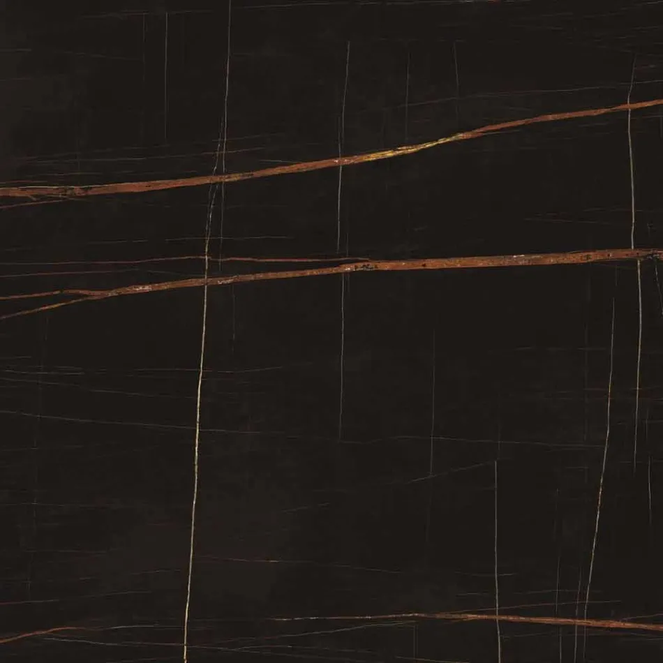 Table à manger design moderne en grès et frêne Made in Italy - Charol Viadurini